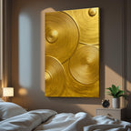 Gold Symphony Wall Art