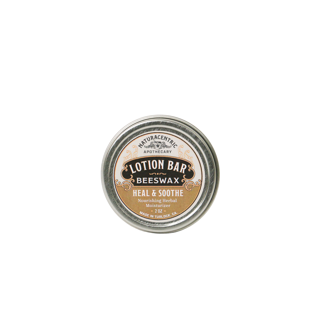 Heal and Soothe Beeswax Lotion Bar