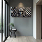 Rose And Skull Wall Art IV
