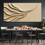 Beige Minimalist Wall Art II