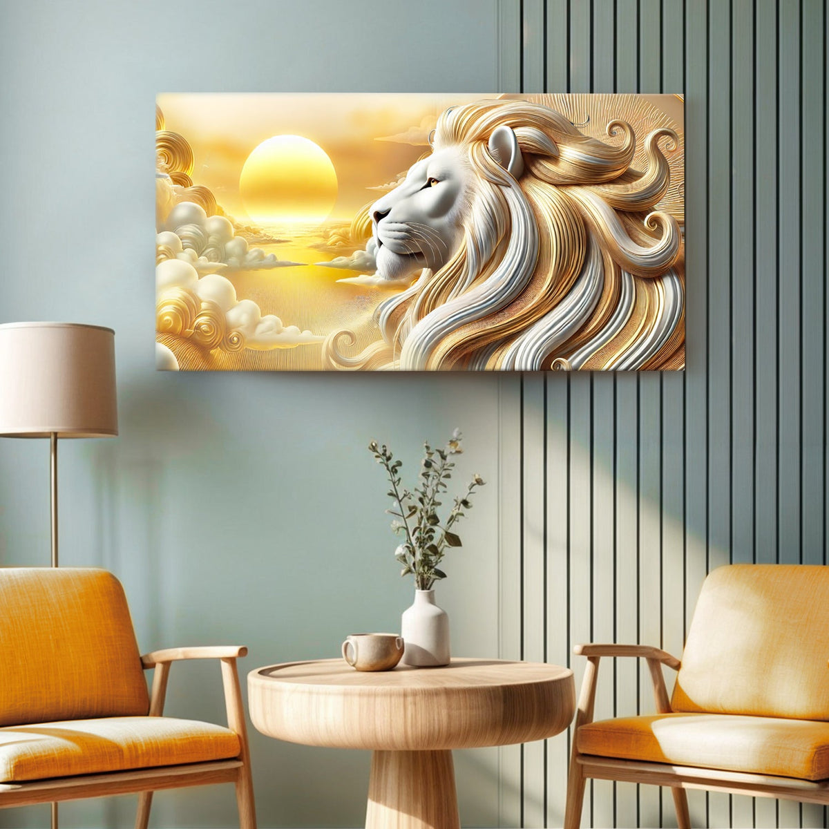 Majestic Lion Wall Art V
