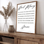 The Hail Mary Faith Sign