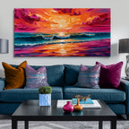 Coastal Sunset Wall Art