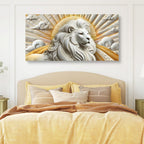 Majestic Lion Wall Art III