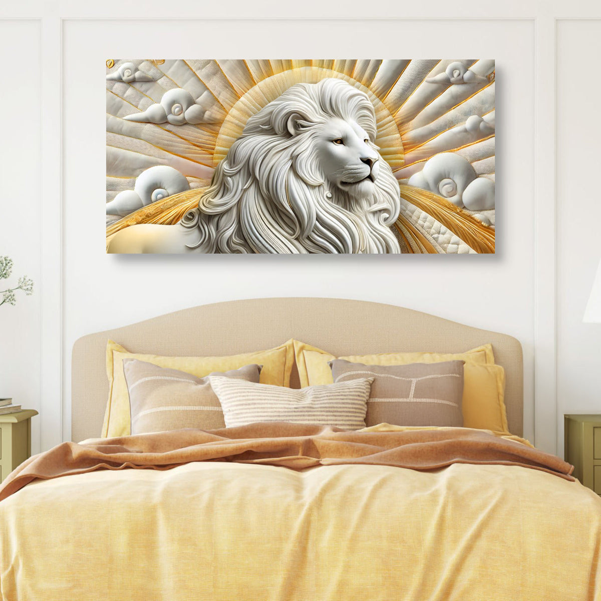Majestic Lion Wall Art III