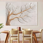 Calm In Ivory Clay Wall Art