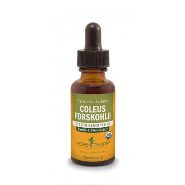 Herb Pharm Coleus Forskohlii, 1 oz