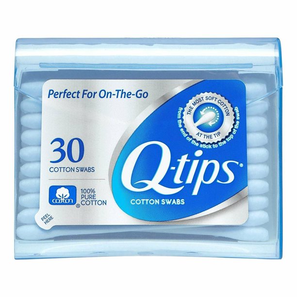Q-Tips Cotton Swab Purse Pack, 1 Each 1-30 Ct