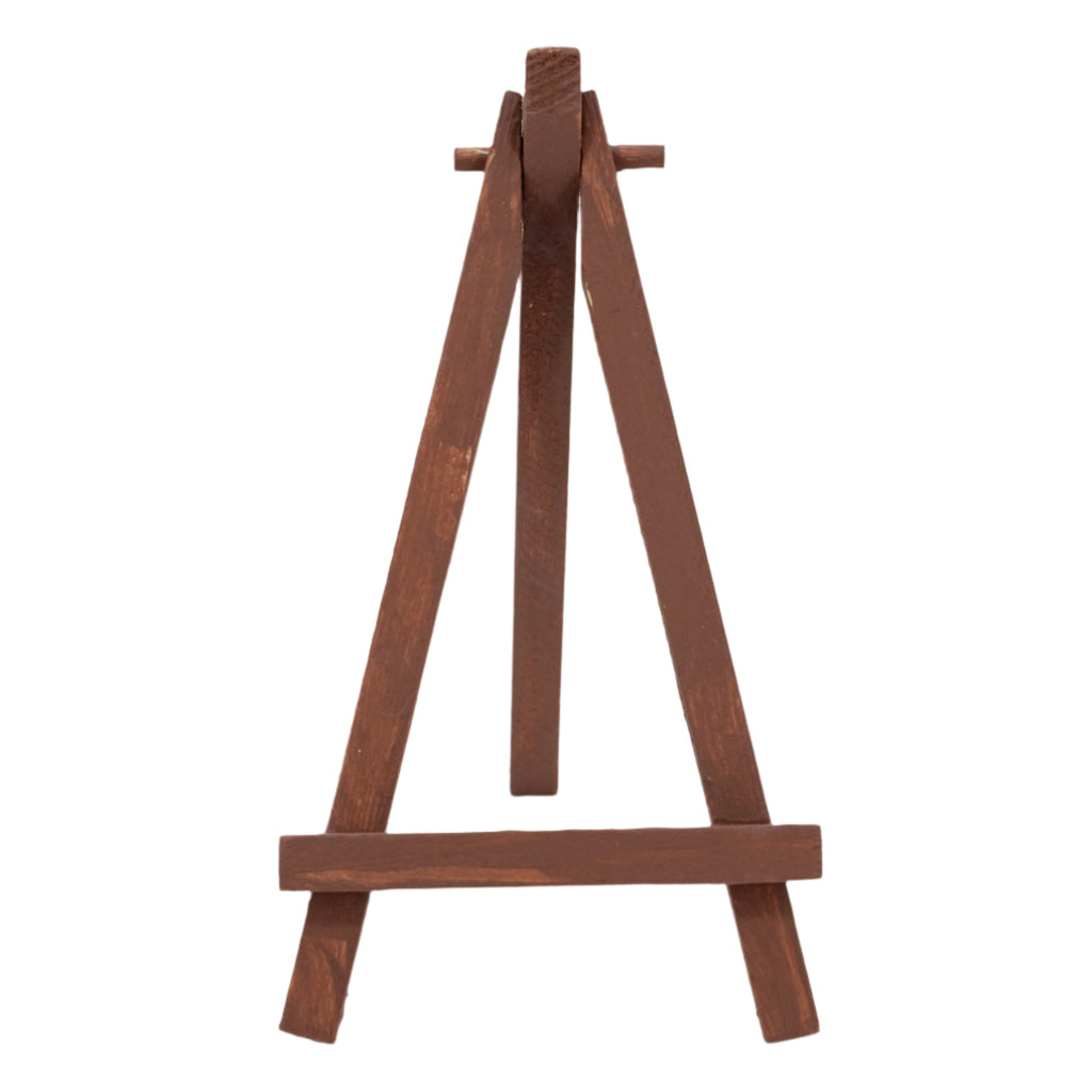 Carlyle the Cat Easel Canvas Painting | 4" x 4" | The Painted Attic