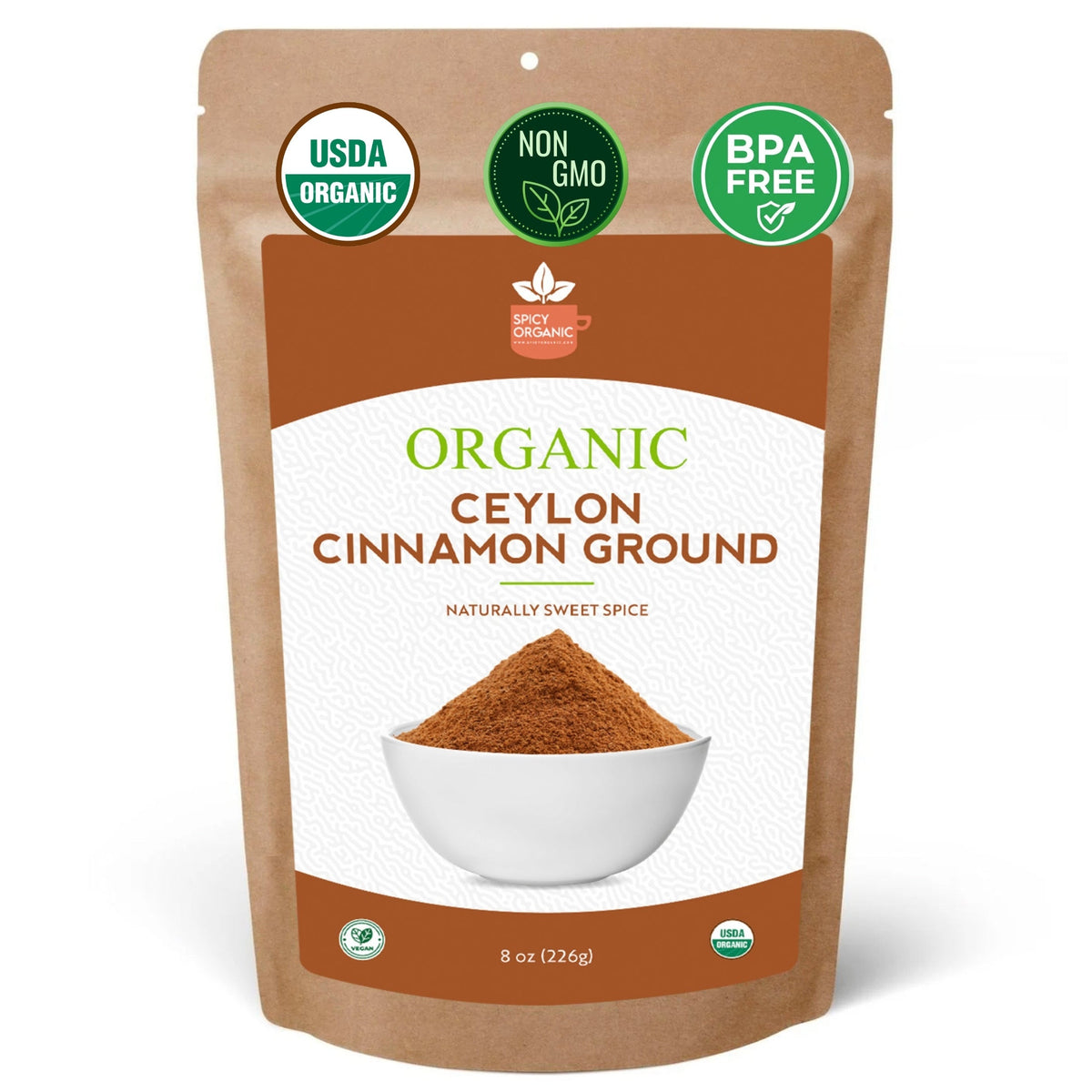 Organic Ceylon Cinnamon Powder – True Cinnamon, Sri Lanka