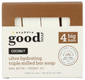 Alaffia Coconut Good Bar Soap, 4 ct