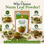 Organic Neem Powder – For Herbal Tea & DIY Skincare