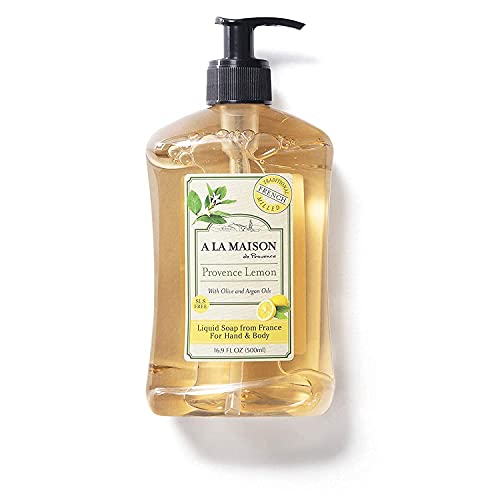 A La Maison French Lemon Liquid Soap, 16.9 oz