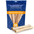 ValueBull USA Beef Rawhide Retriever Rolls for Dogs, Thin 10 Inch, 10 ct