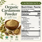 Organic Cardamom Powder – For Chai, Baking & Golden Milk