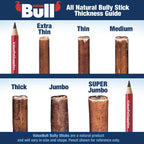 ValueBull USA Bully Sticks for Dogs, Medium 12 Inch, 10 Count