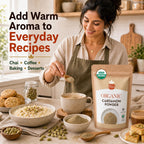 Organic Cardamom Powder – For Chai, Baking & Golden Milk