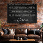 Unending Grace Faith Sign