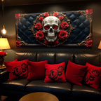 Rose and Skull Wall Art VII