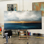 Waterscape Abstract Wall Art III