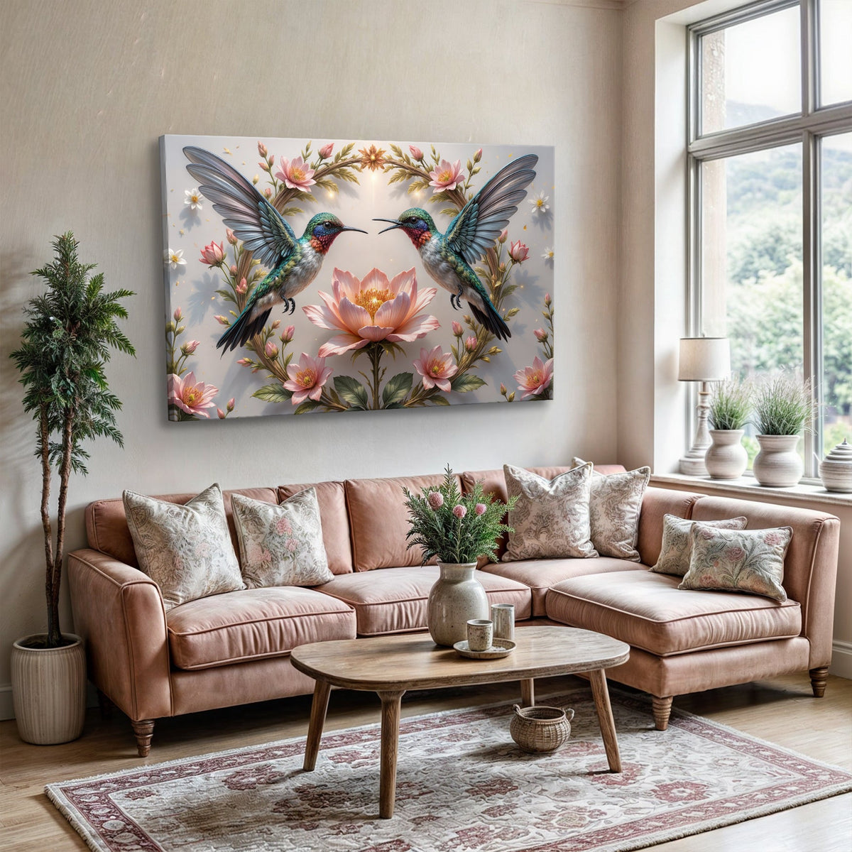 Hummingbirds Wall Art VI