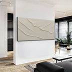 Abstract Minimalist Wave Wall Art II