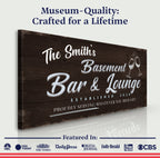 Basement Bar And Lounge Sign IV