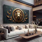 Majestic Lion Wall Art