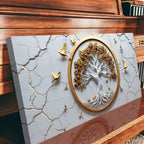 Celtic Tree of Life Wall Art - White