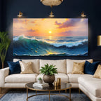 Waterscape Abstract Wall Art XII