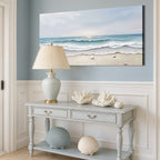 Serene Ocean Wave Coastal Wall Art III