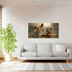 Jesus with Children Faith Wall Art III