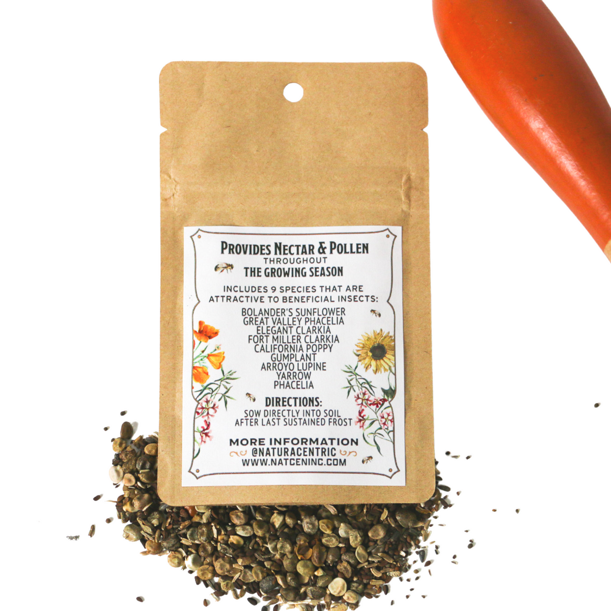 California Native Wild Flower Pollinator Seed Pack