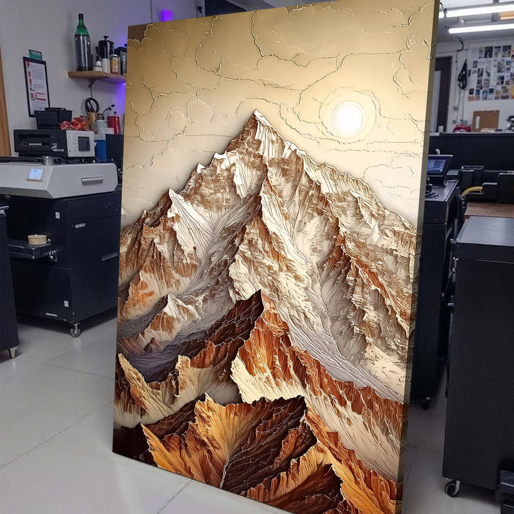 Minimalist Mountain Wall Art