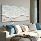 Serene Ocean Wave Coastal Wall Art X