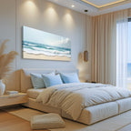 Serene Ocean Wave Coastal Wall Art XIV