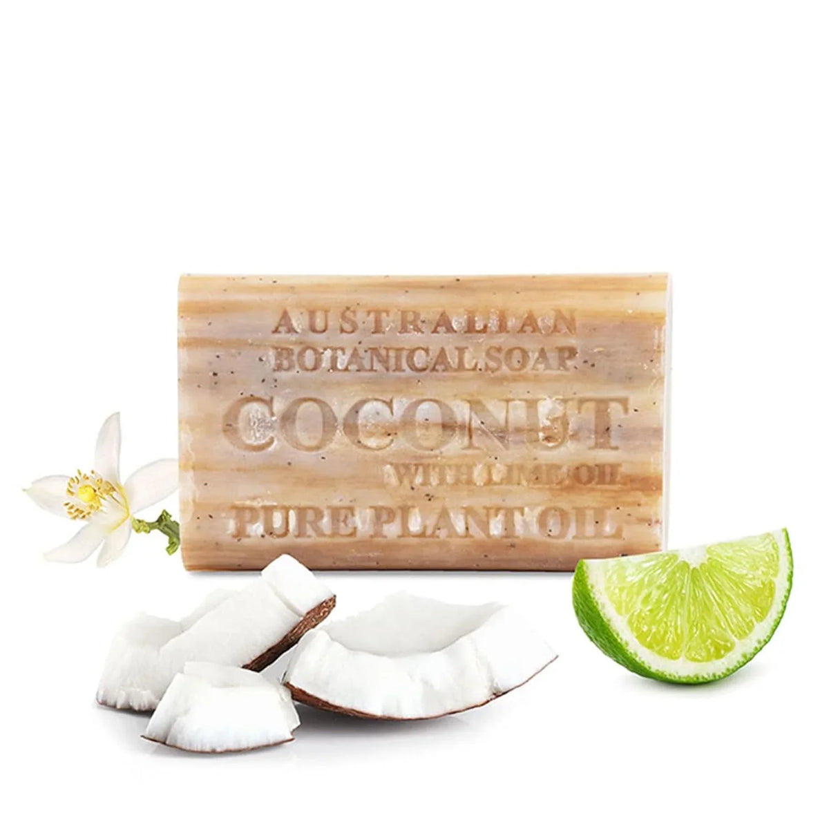 Australian Botanical Soap Coconut Bar Soap, 6.6 oz