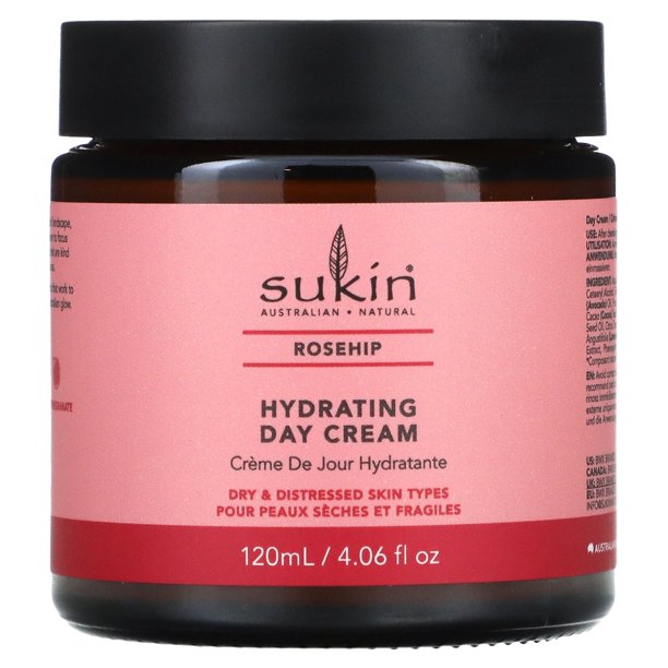 Sukin Hydrating Rehydration Day Cream, 4.06 fl oz