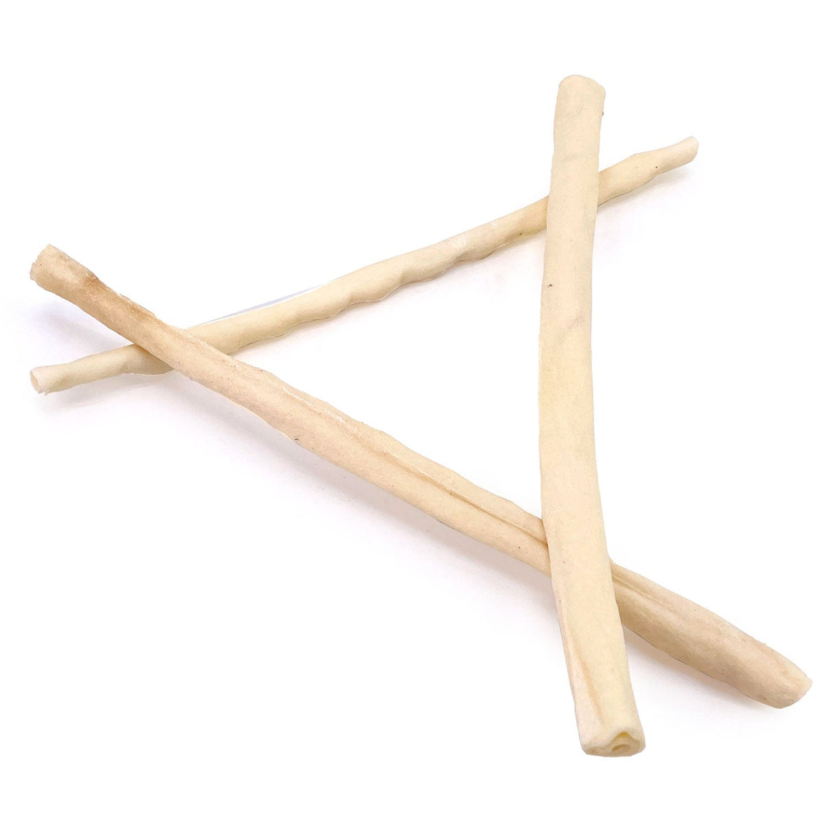 ValueBull USA Beef Rawhide Retriever Rolls for Dogs, Thin 10 Inch, 10 ct