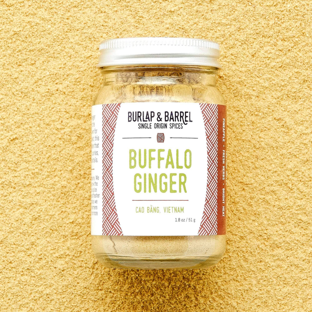 Buffalo Ginger - Single Origin Spice & Seasoning