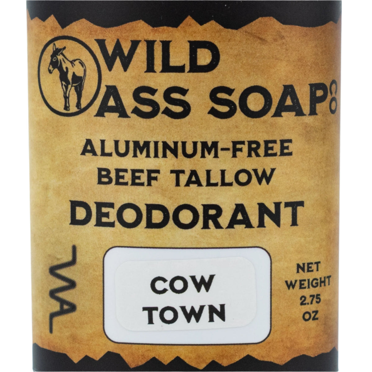 Aluminum-Free Beef Tallow Deodorant Bundle Pack | 2.75 oz Each | Wild Ass Soap