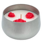 Golden Aura Hibiscus & White Musk Scented Candle | 5 oz | Eternal Promises