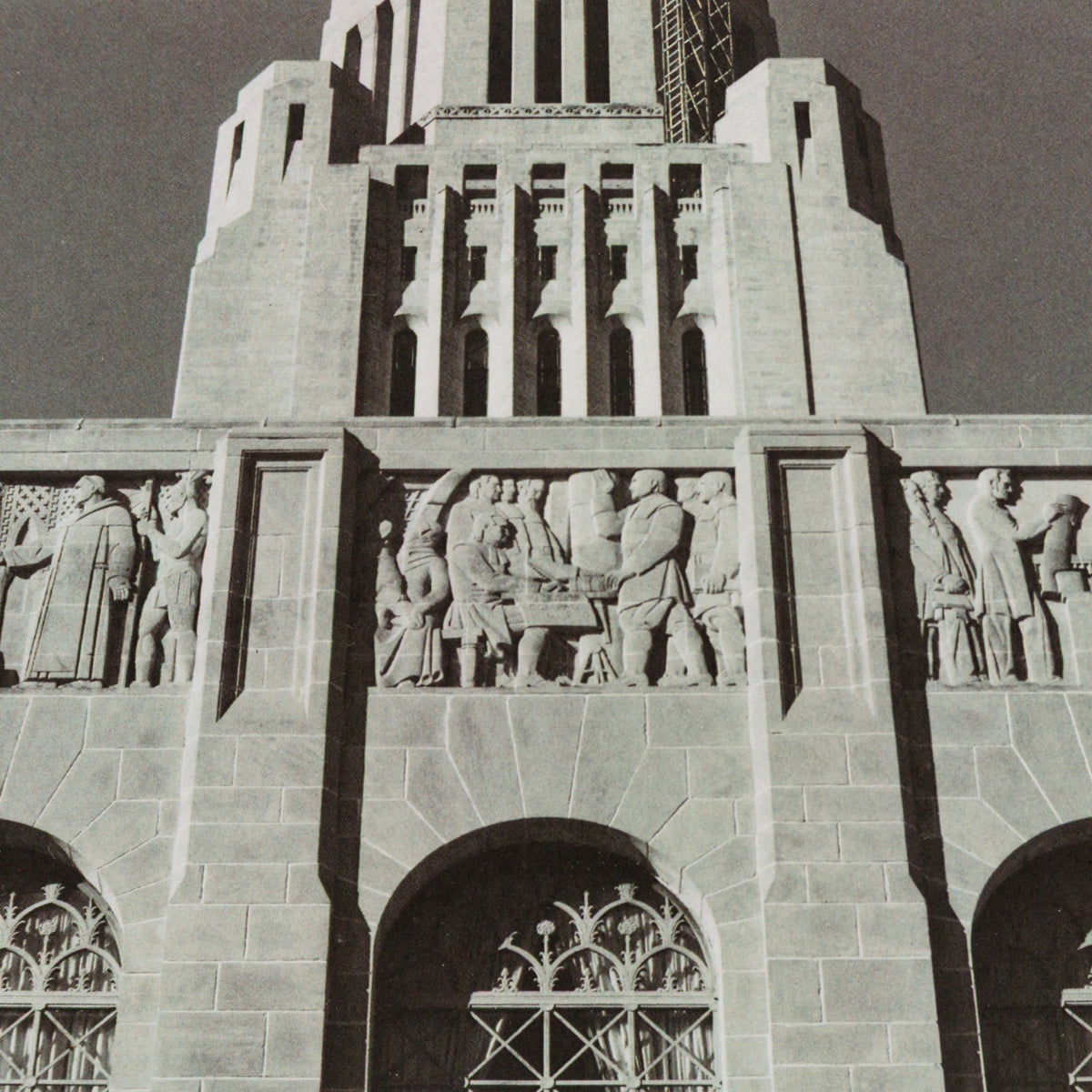 In Beauty I Walk Nebraska Capital Postcard | 8 x 6 in | Sietsma Publishing