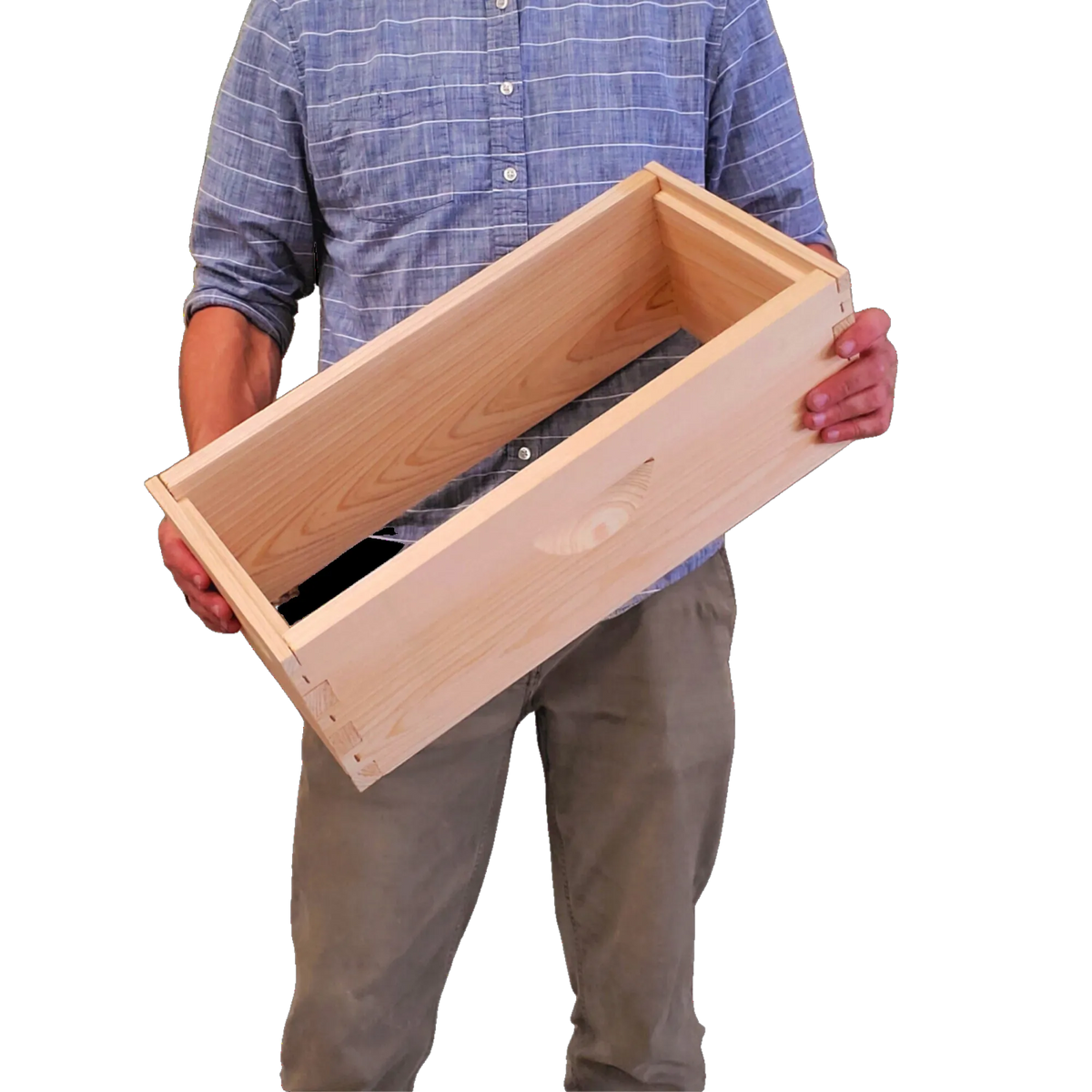 5-Frame Cypress Medium 6 5/8-inch Super Box