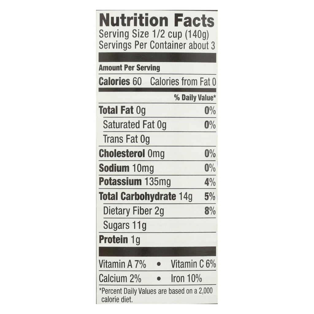 Oregon Fruit Red Tart Cherries in Water, 14.5 oz (Case of 8)