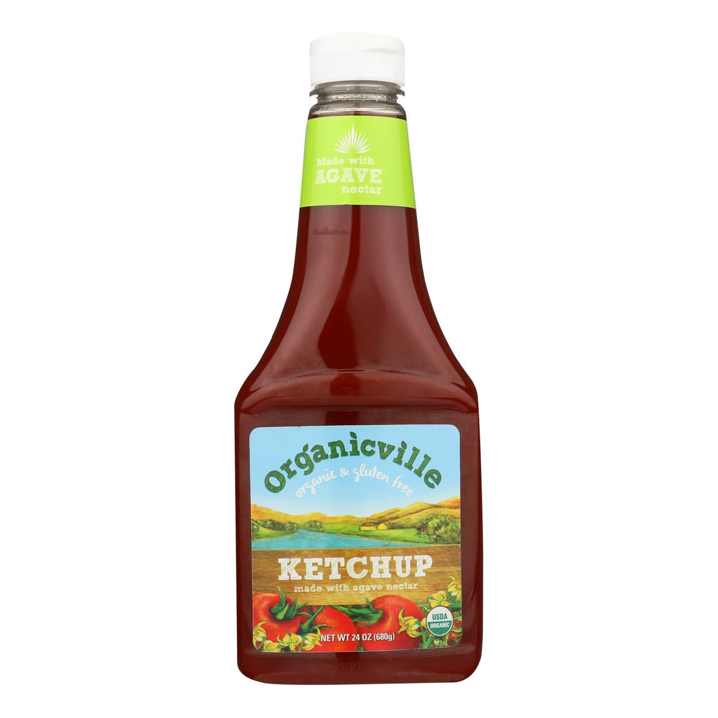 Organicville Organic Tomato Ketchup, 24 oz (Case of 12)