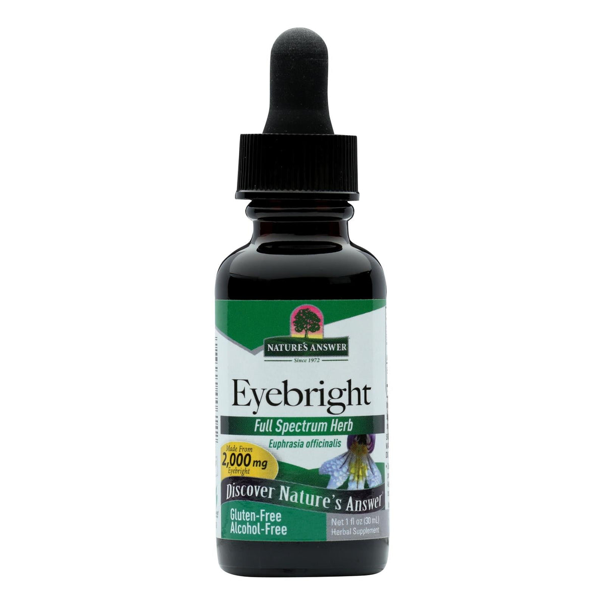 Nature's Answer Eyebright Herb Alcohol-Free (1 Fl Oz)