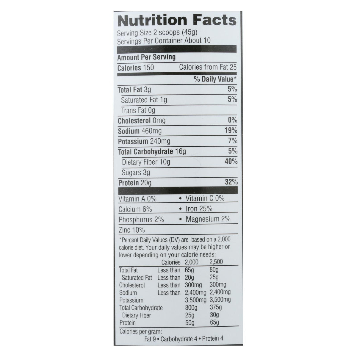 Evolve - Real Plant-Powered Classic Chocolate Flavor Protein Powder - 1 Each - 16 Oz