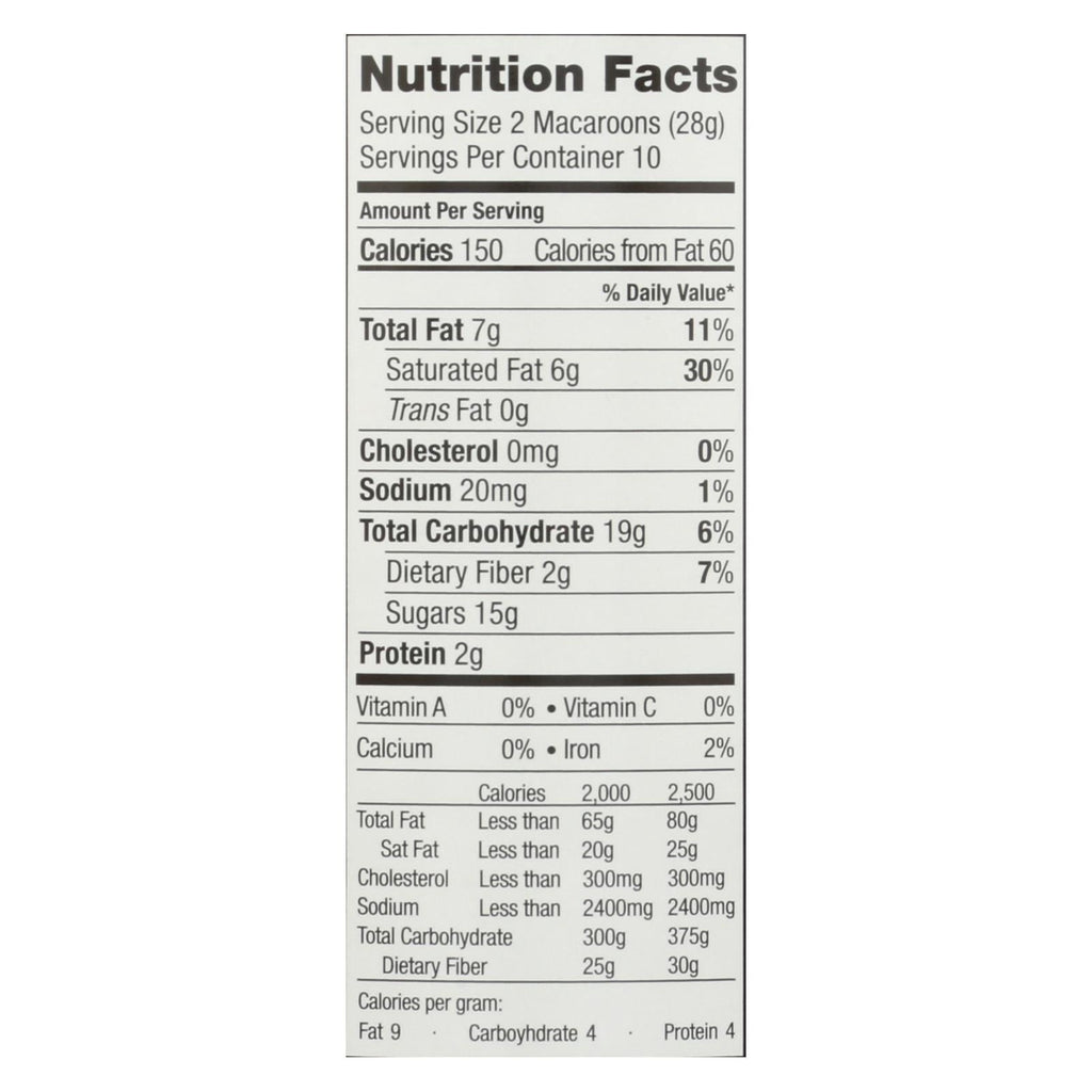Absolutely Gluten Free Coconut Macaroons, 10 oz (Case of 6)