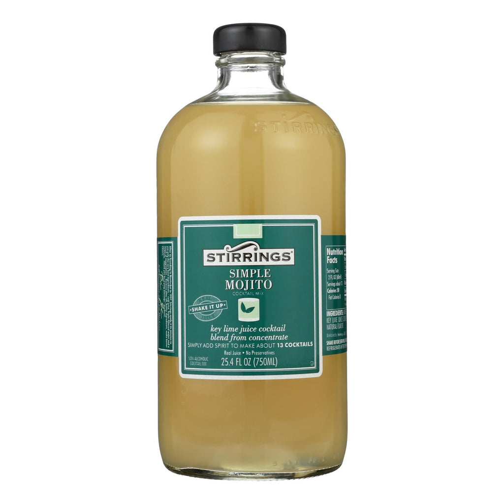 Stirrings Mojito Cocktail Mixer, 750 ml (Case of 6)